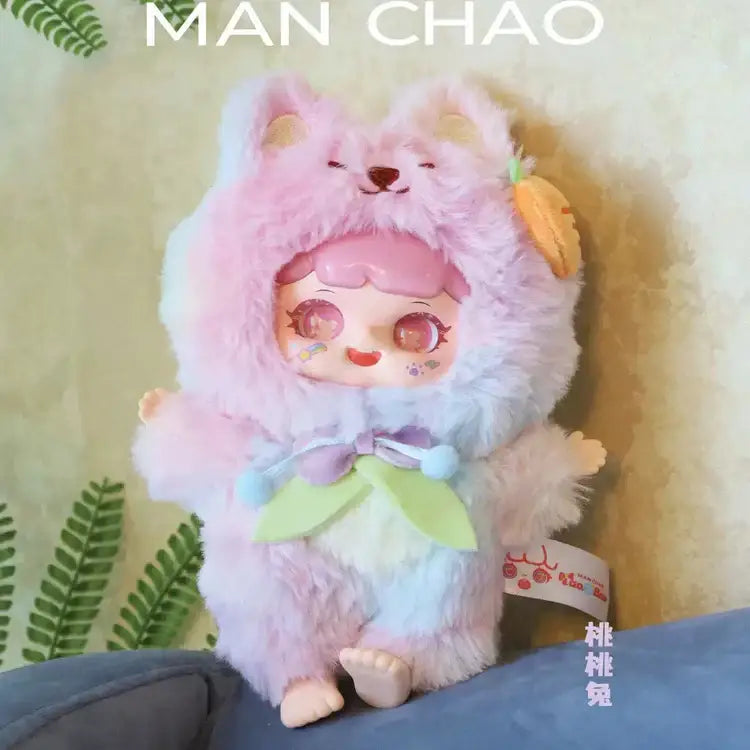 MANCHAO Mischievous Imp Plush Dolls Keychains - Surprey