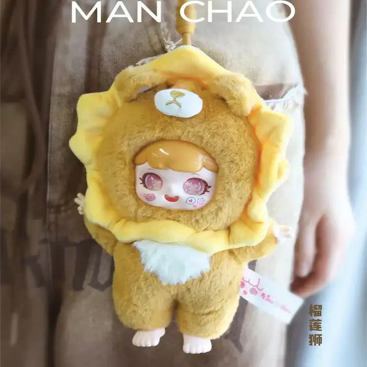 MANCHAO Mischievous Imp Plush Dolls Keychains - Surprey