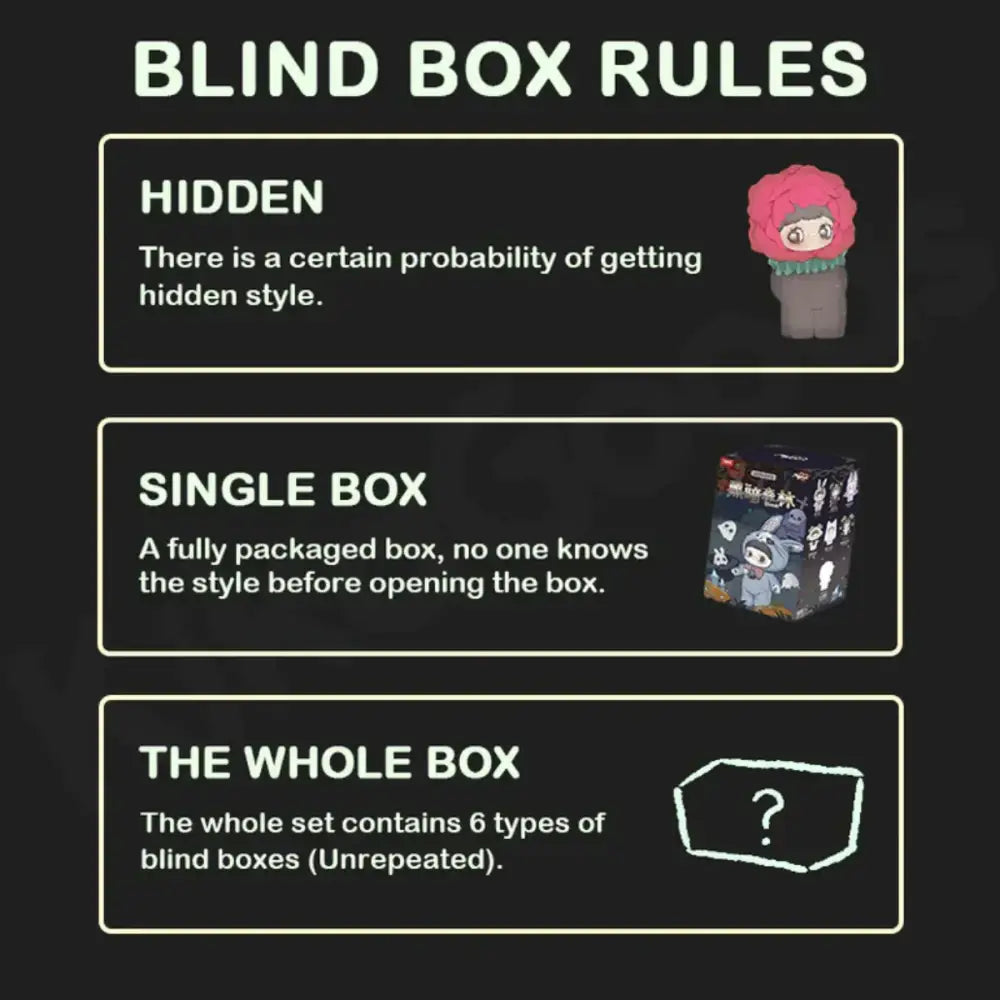 MayMei Dark Forest Series Plush Blind Box - Surprey