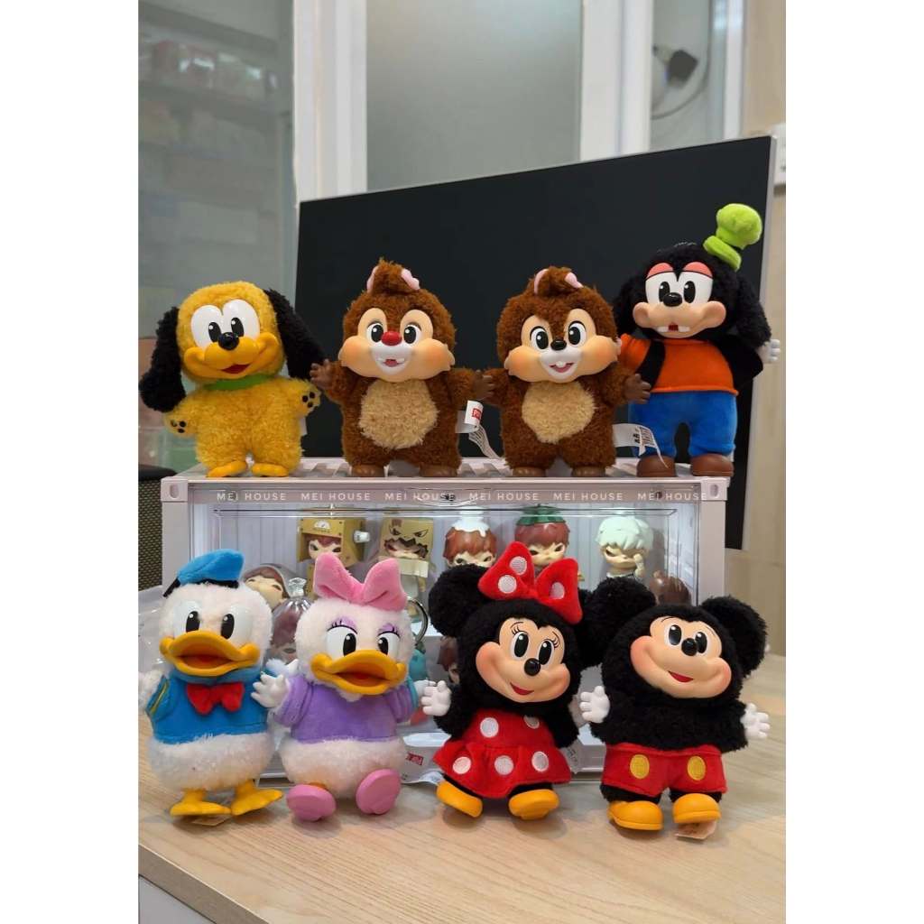 Mickey Family Together Series Plush Keychain Blind Box