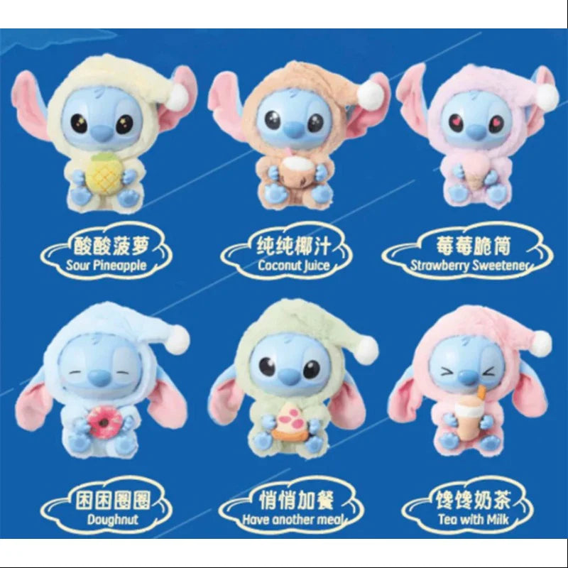 Miniso Stitch – ’Eat Something Before Sleep’ Series Blind Box - BlindBOX