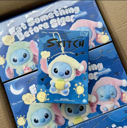 Miniso Stitch – ’Eat Something Before Sleep’ Series Blind Box - BlindBOX