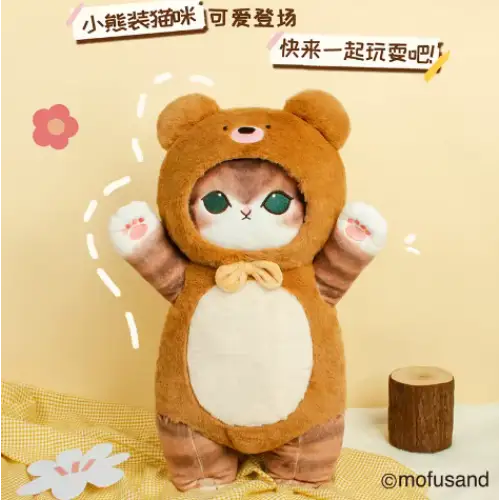 Mofusand Cat Dress-Up Plush Doll - Surprey