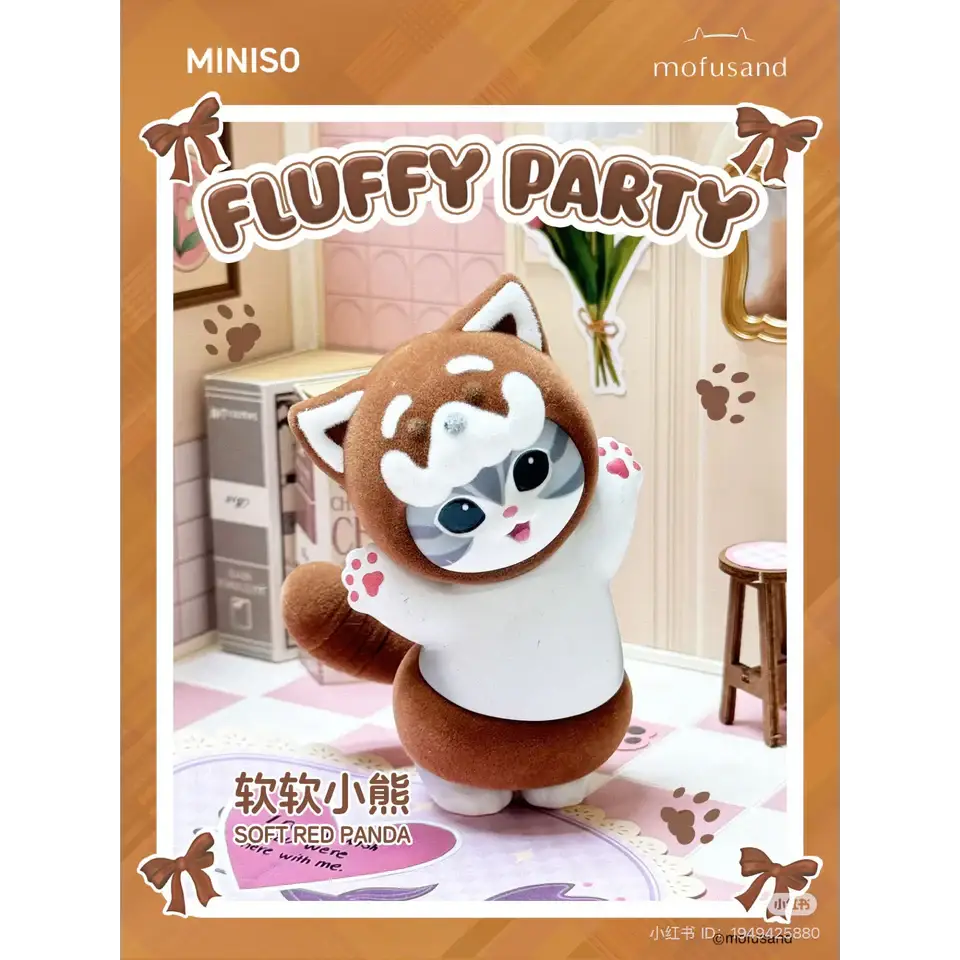 Mofusand Fluffy Party Blind Box Series - Surprey