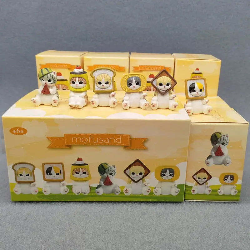 Mofusand Food Costume Blind Box Figures - Surprey