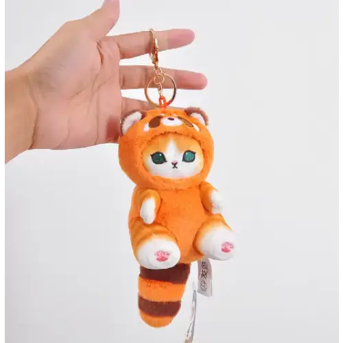 Mofusand Long-tailed Animals Series Keychain - Surprey