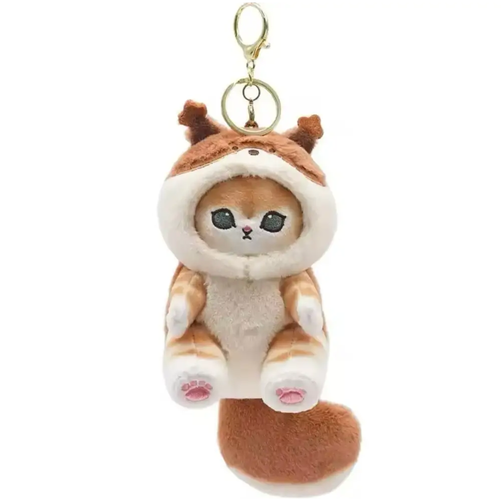 Mofusand Long-tailed Animals Series Keychain - Surprey