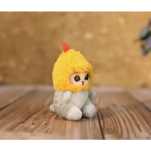 Mofusand Shark and Dried shrimp Keychain - Surprey