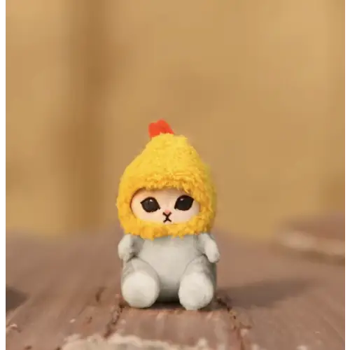 Mofusand Shark and Dried shrimp Keychain - Surprey