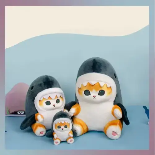 Mofusand Shark Plush Toy - Surprey