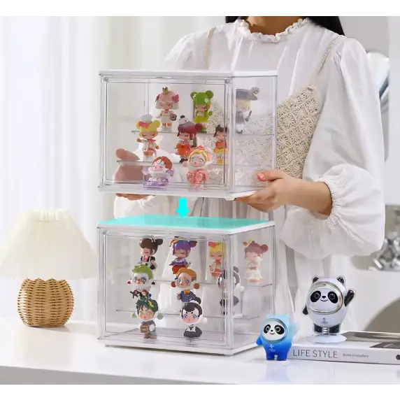 Multi-level Transparent Display Stand - Surprey