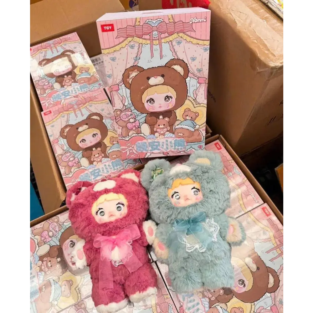 Nommi Good Night,Bear 400% Vinyl Plush Doll - Surprey