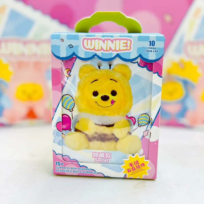 Miniso Disney Winnie the Pooh Series Naughty Party Vinyl Plush Blind Box - BlindBOX