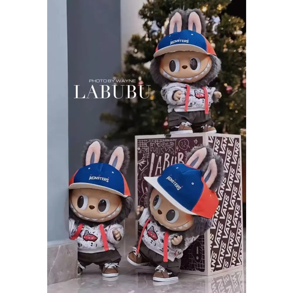 Pop Mart Labubu The Monsters x Vans Oldskool Monsters Forever Vinyl Plush Doll - Exclusive Pre-Order - Surprey