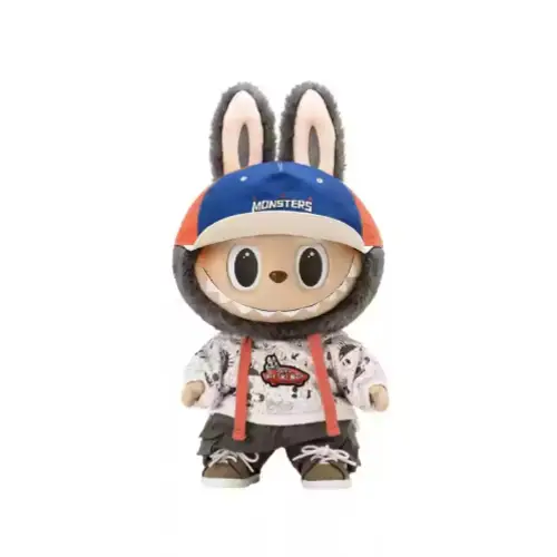Pop Mart Labubu The Monsters x Vans Oldskool Monsters Forever Vinyl Plush Doll - Exclusive Pre-Order - Surprey