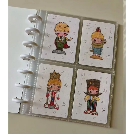 Premium 4-pocket toploader binder for card collectors - Surprey