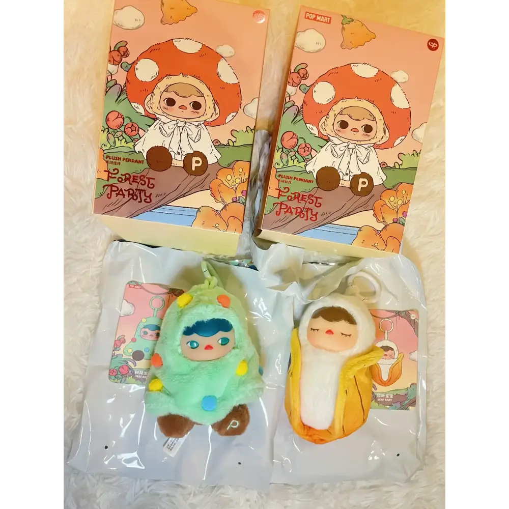 PUCKY Forest Party Series - Vinyl Plush Pendant Blind Box - Surprey