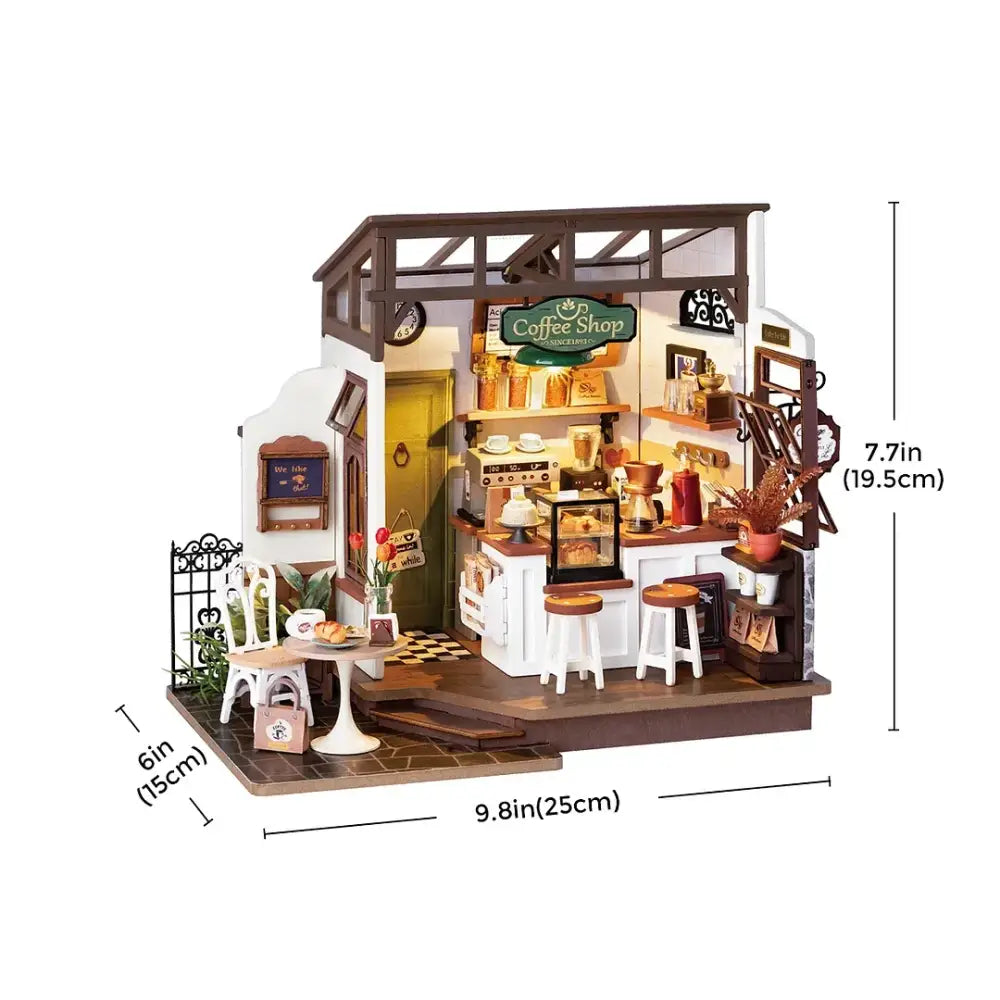 Rolife DIY Miniature House - Flavory Café DG162 - Surprey