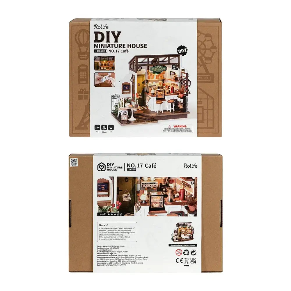 Rolife DIY Miniature House - Flavory Café DG162 - Surprey