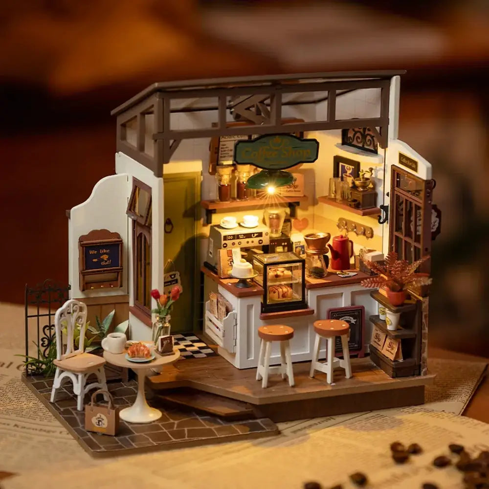 Rolife DIY Miniature House - Flavory Café DG162 - Surprey