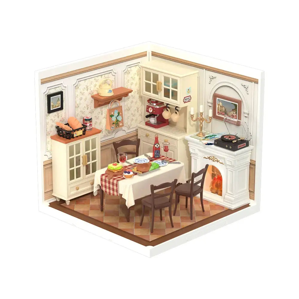 Rolife Miniature House – Warm Dining Room DW015B - Surprey