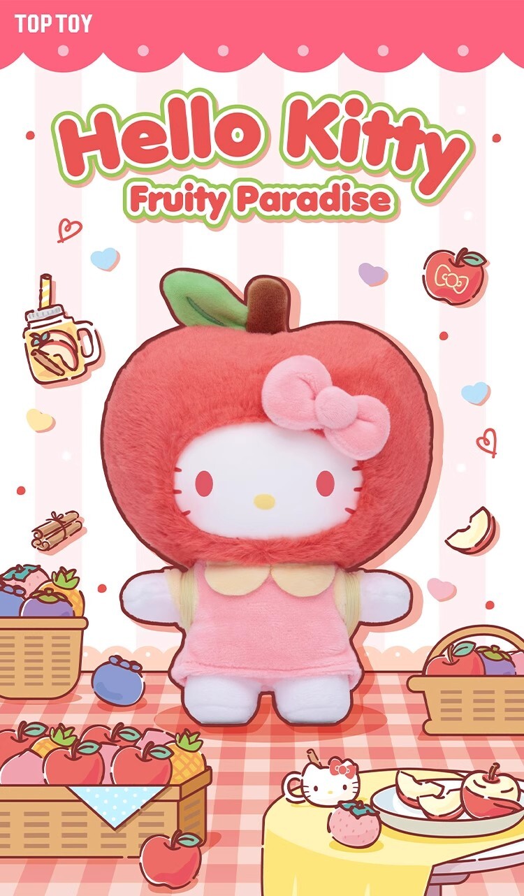 Sanrio – Hello Kitty Fruit Paradise Keychain Blind Box