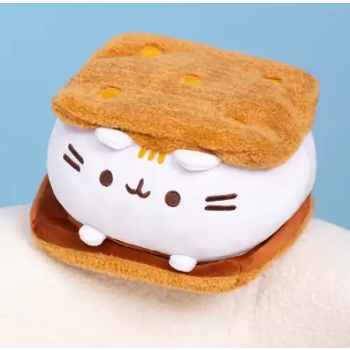 Sandwich Cookie Fat Cat Plush Toy - Surprey