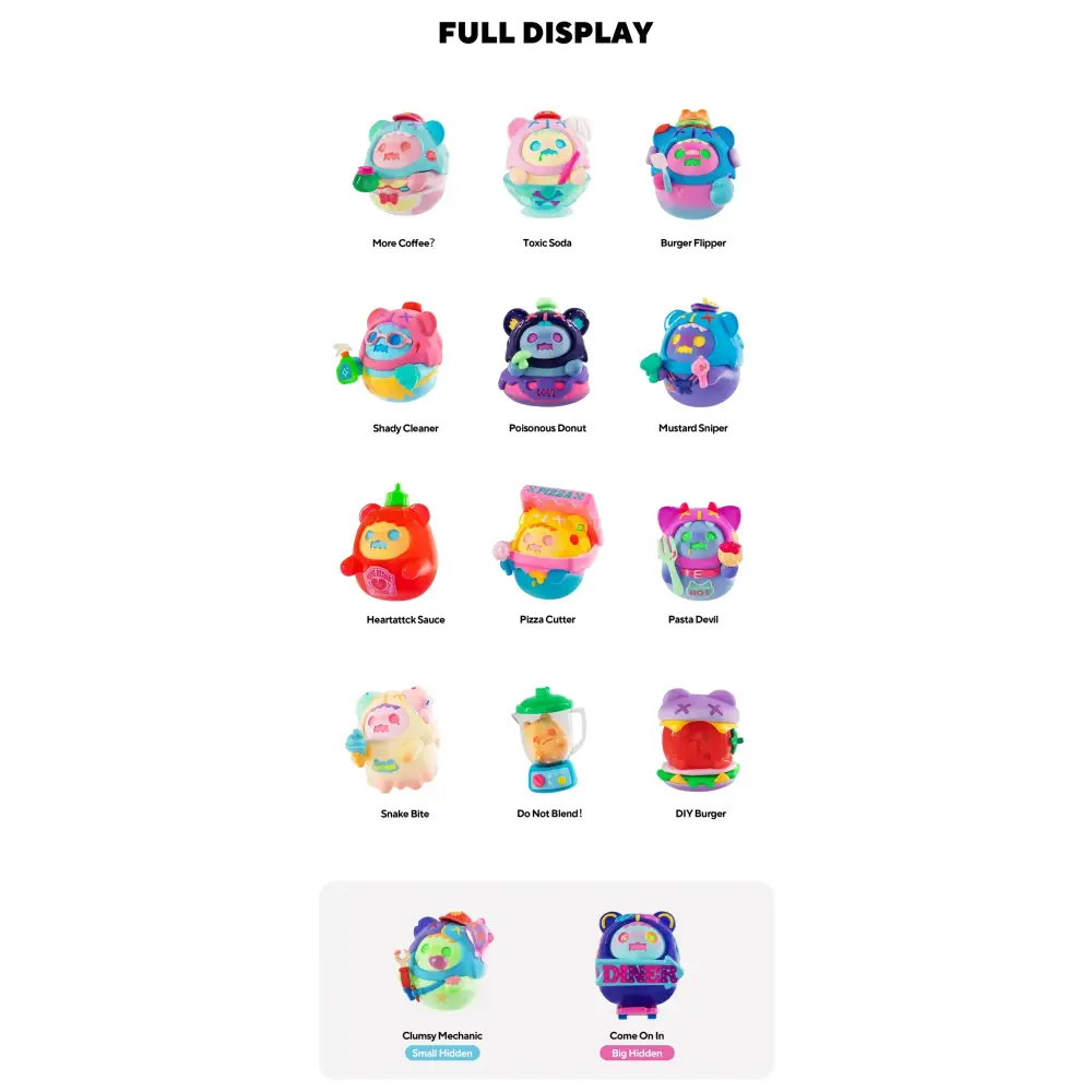 ShinWoo's Strange Ghost Diner Blind Box Series - Surprey