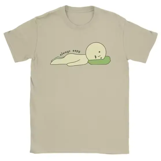 SMISKI T-Shirt Always Sleepy - Surprey