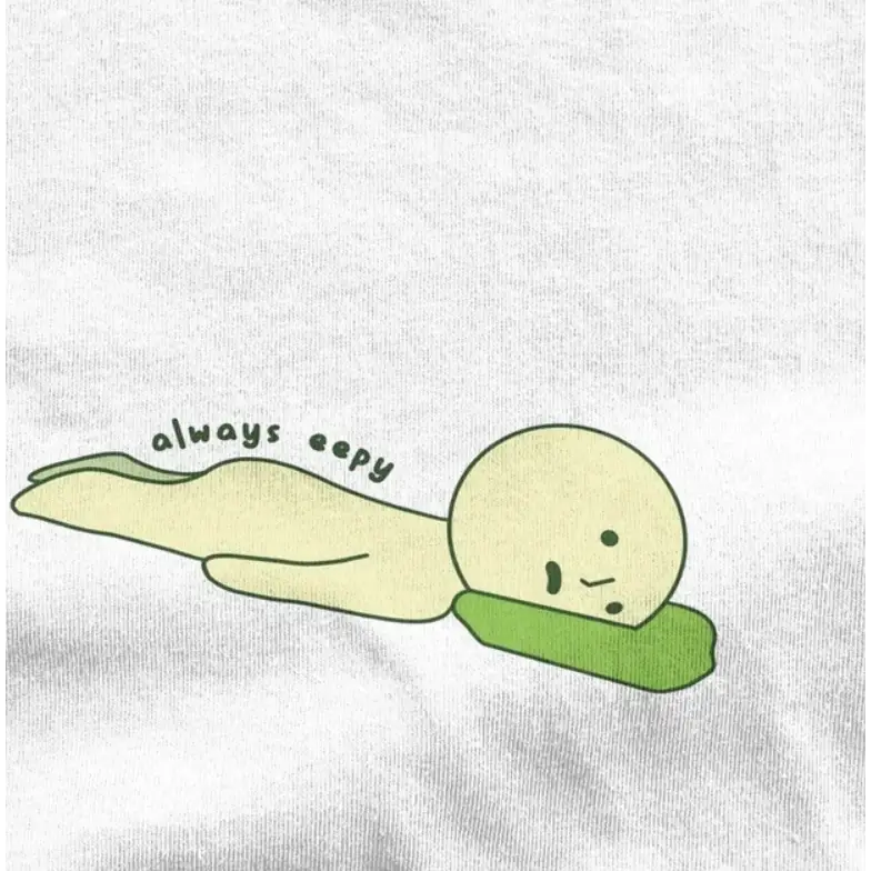 SMISKI T-Shirt Always Sleepy - Surprey