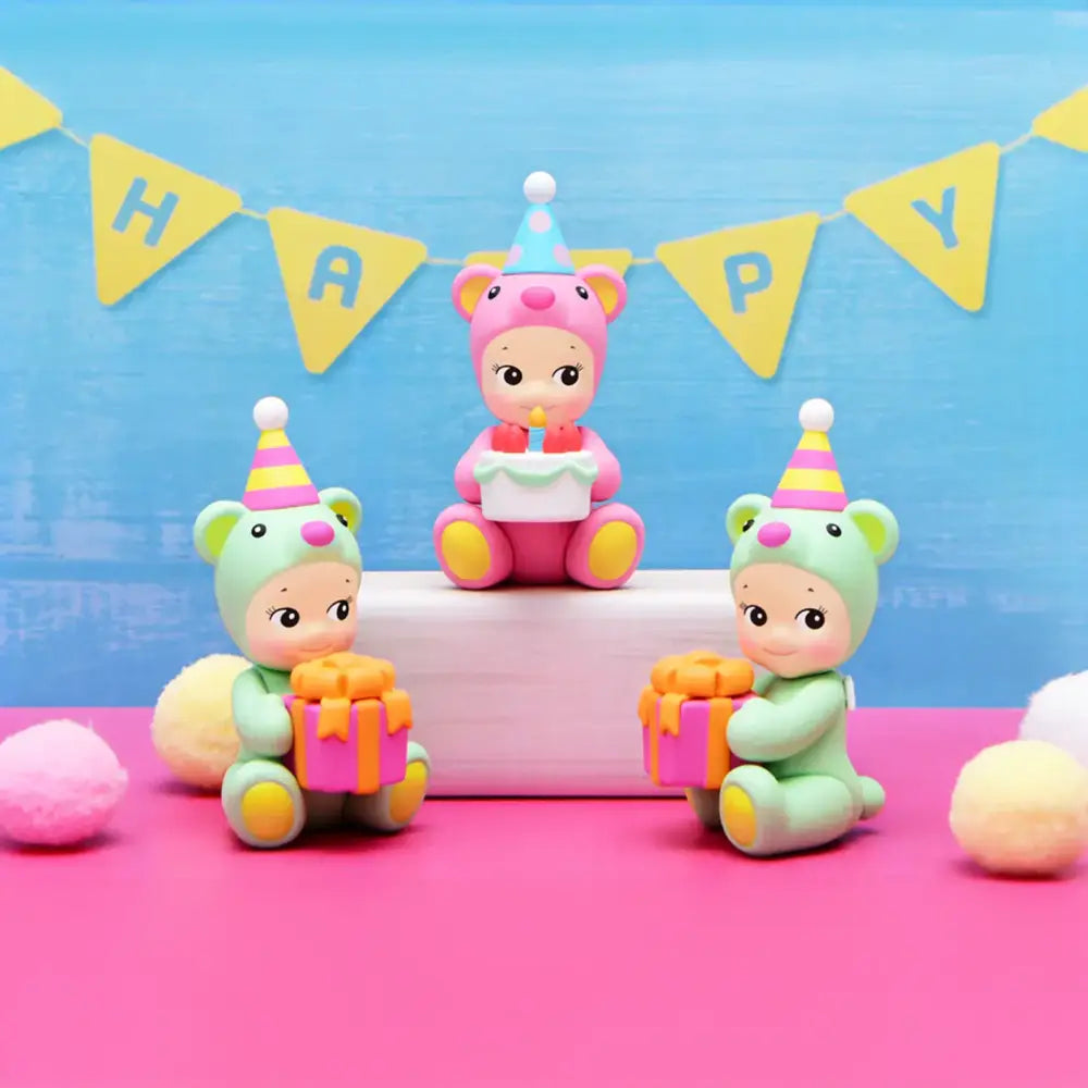 Sonny Angel Birthday Gift Bear Series - Surprey
