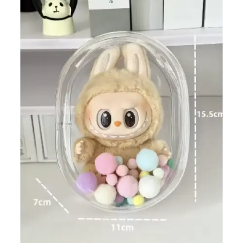 Transparent Protective Case for Labubu - Surprey