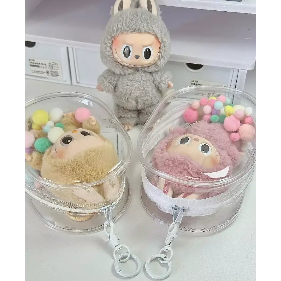 Transparent Protective Case for Labubu - Surprey