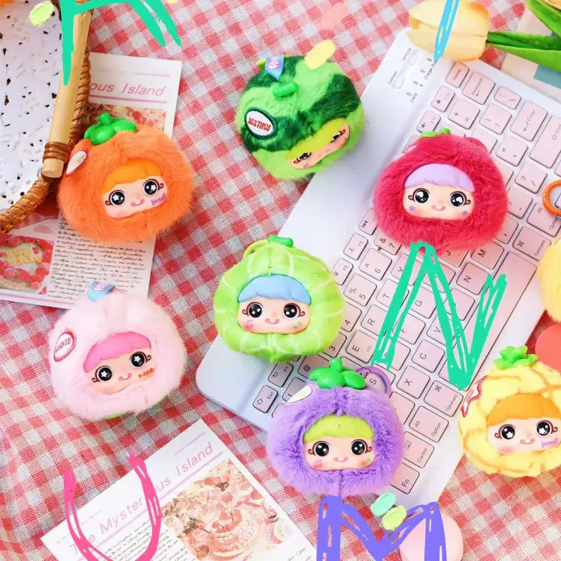 Yaya Fun Fruit Plush Pendant Blind Box | Surprey Yaya Fun Fruit Plush Pendant Blind Box | Surprey