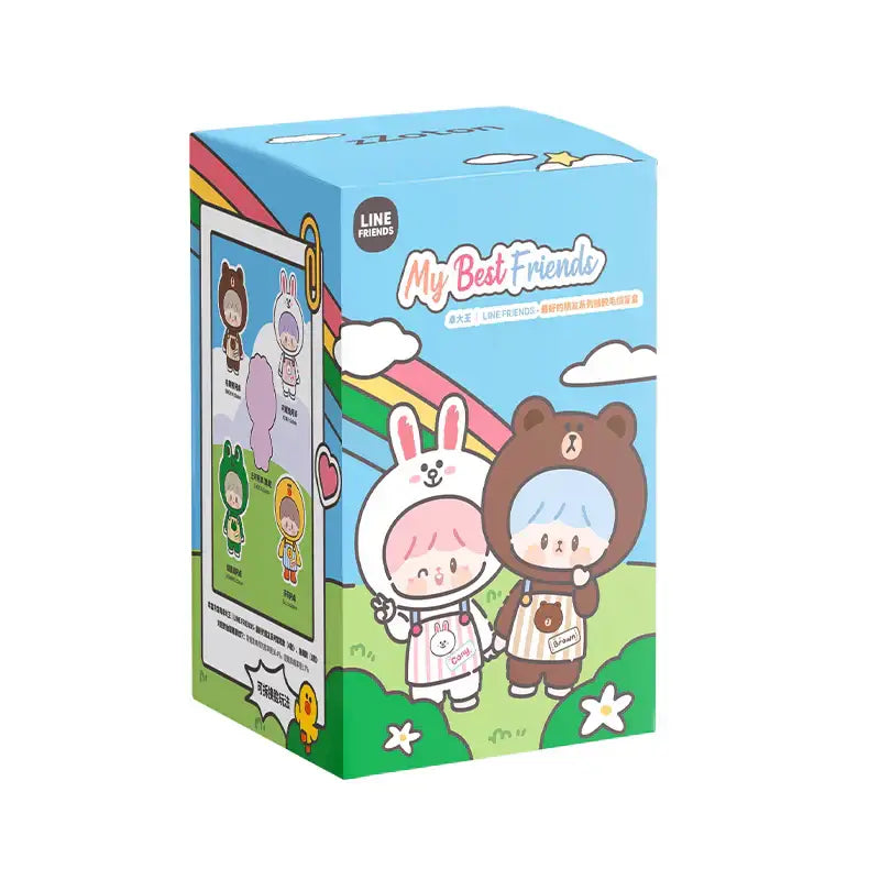 Zoton x LINEFRIENDS My Best Friends Series Plush Blind Box - Surprey