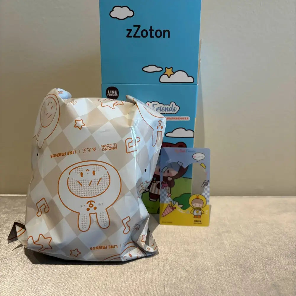 Zoton x LINEFRIENDS My Best Friends Series Plush Blind Box - Surprey