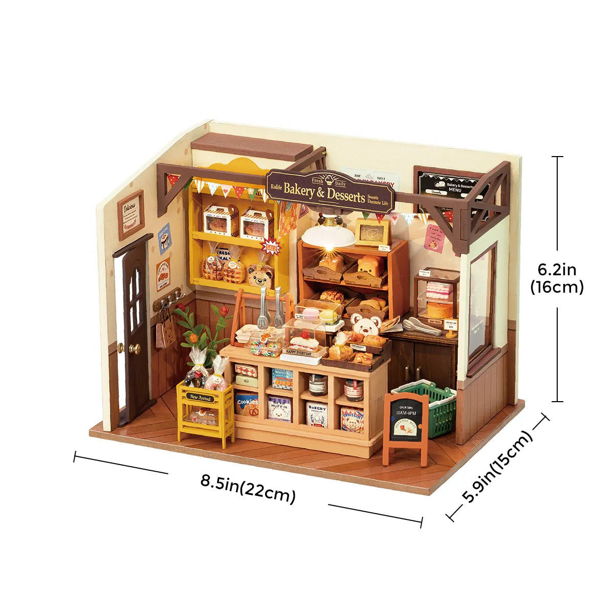 Rolife Diy Miniature House - Becka's Bakery DG161