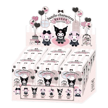 Sanrio Characters Sisters' Outfit Series Vinyl Plush KeychainBlind Box