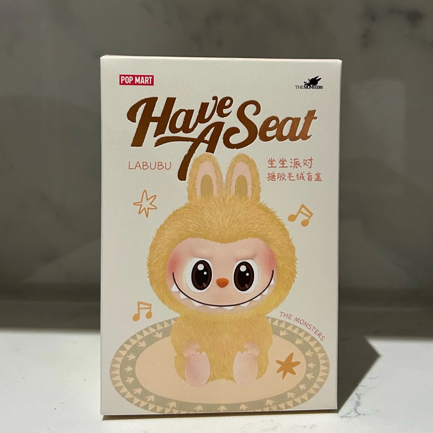 Labubu Het monster heeft een stoelblindbox origineel