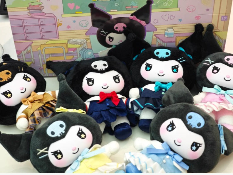 Sanrio – KUROMI School Life Series Plush Pendant (Blind Box Keychain)