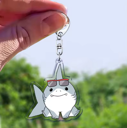 Jeff el llavero de tiburones terrestres