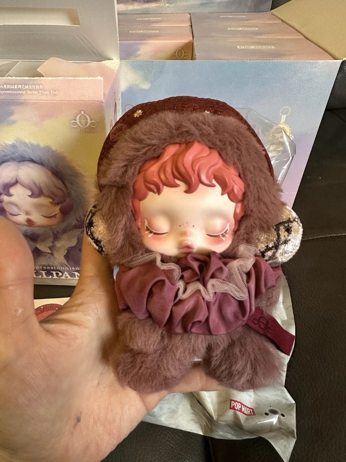 θ<tc>SKULLPANDA</tc> L'impressionnisme <tc>Series</tc> Poupée en peluche
