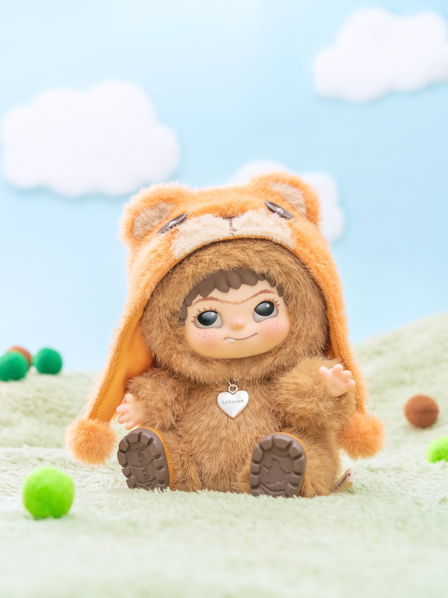 WAKUKU Fuzzy Trendy Fun Party – Pluchen Jaloezie <tc>Box</tc>