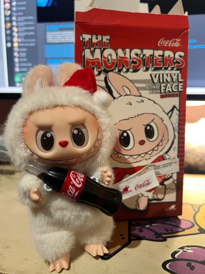 Labubu De monsters Coca Cola -serie vinylgezicht blind box