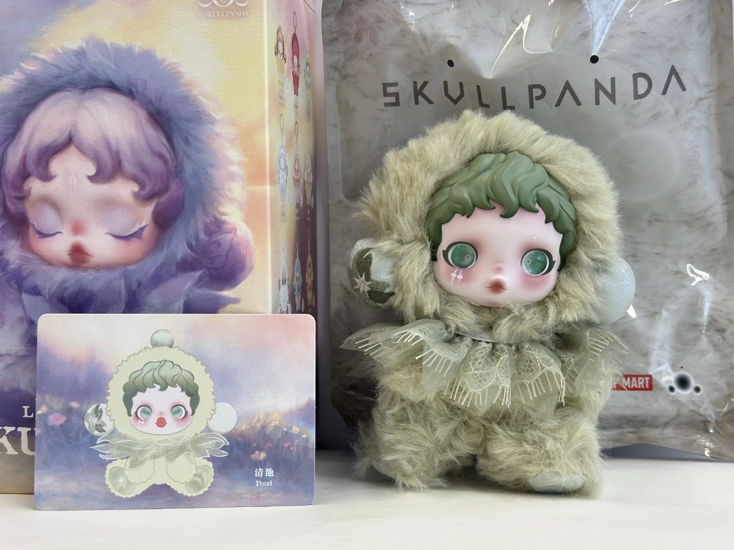 θ<tc>SKULLPANDA</tc> L'impressionnisme <tc>Series</tc> Poupée en peluche