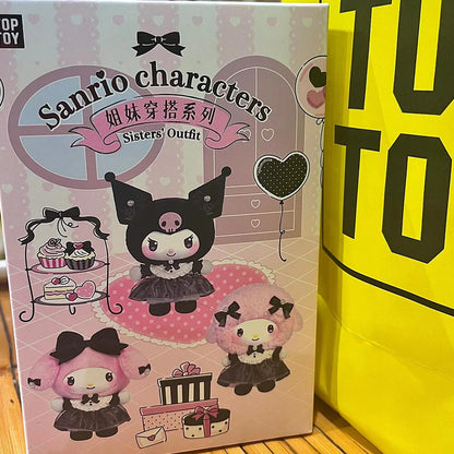 Sanrio Characters Sisters' Outfit Series Vinyl Plush KeychainBlind Box