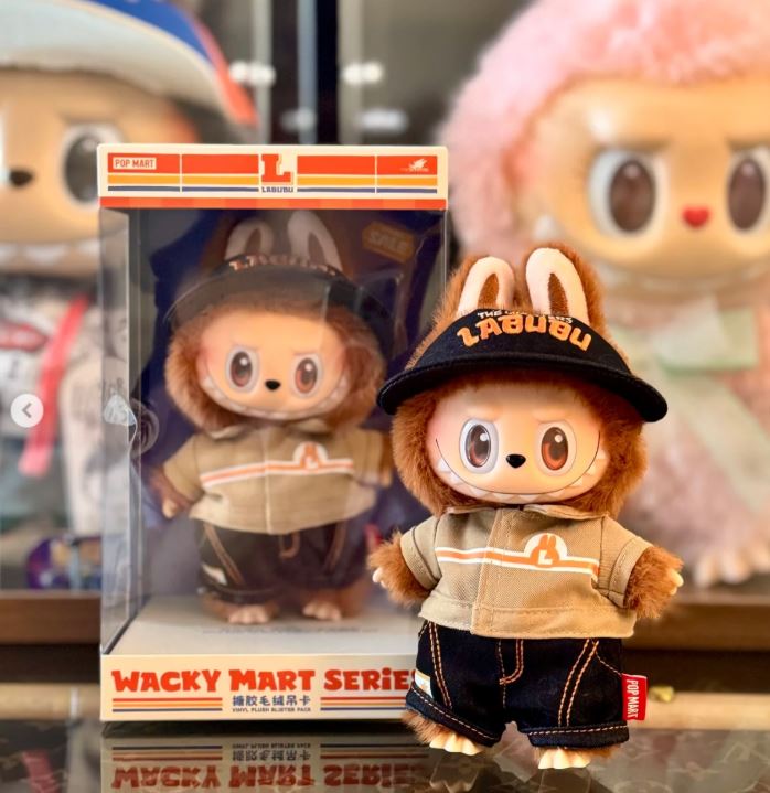 Labubu THE MONSTERS Wacky Mart – Vinyl Plush Blister Pack (Pre‑Order Exclusive)
