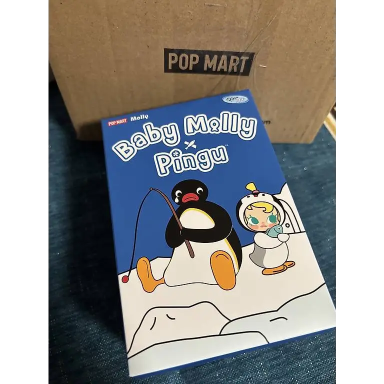 Baby Molly × Pingu - Happy Fishing Serie Blind Box - Surprey