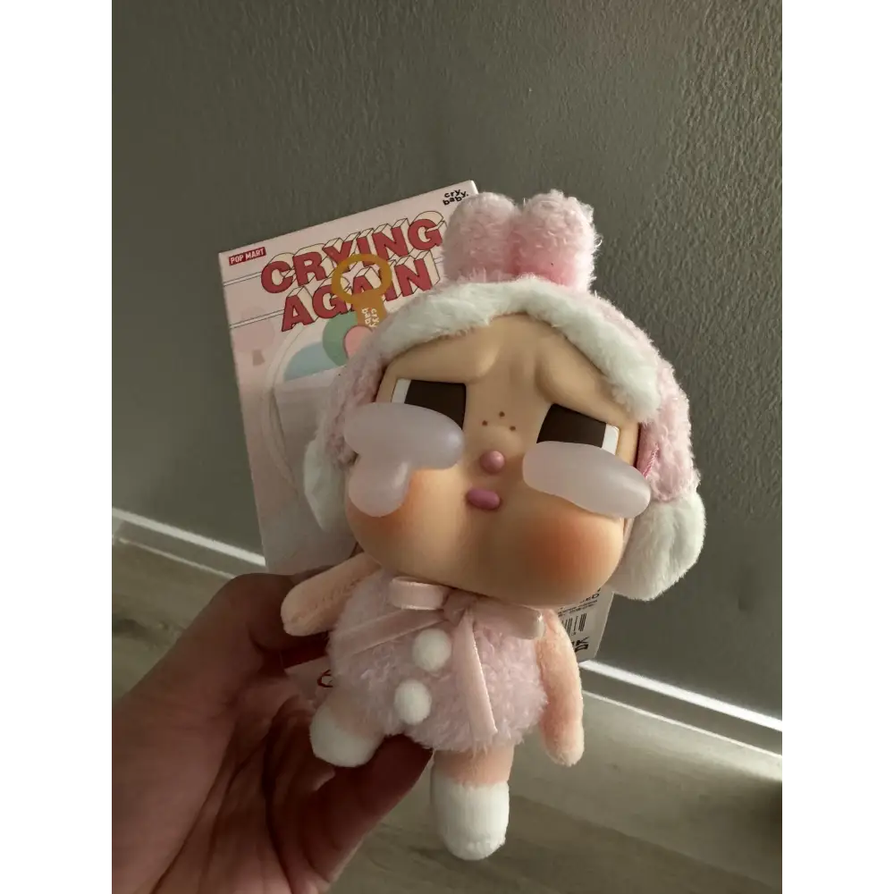 CRYBABY - Crying Again Series Vinyl Face Plush Opened - Surprey