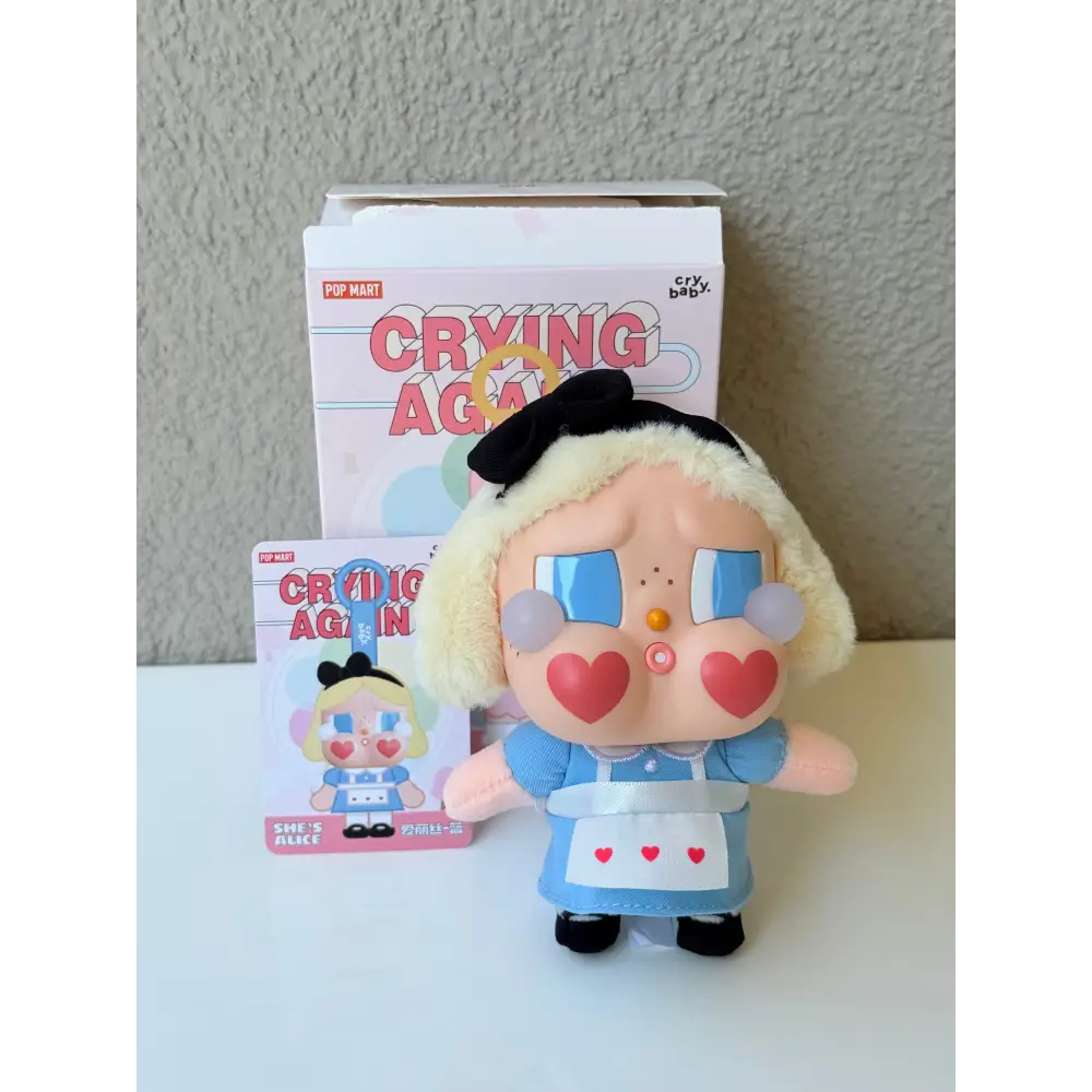CRYBABY - Crying Again Series Vinyl Face Plush Opened - Surprey